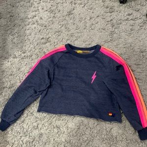 Aviator nation cropped crew